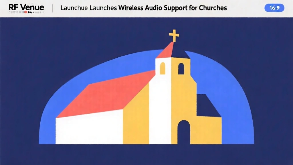 RF Venue Launches Wireless Audio Support for Churches