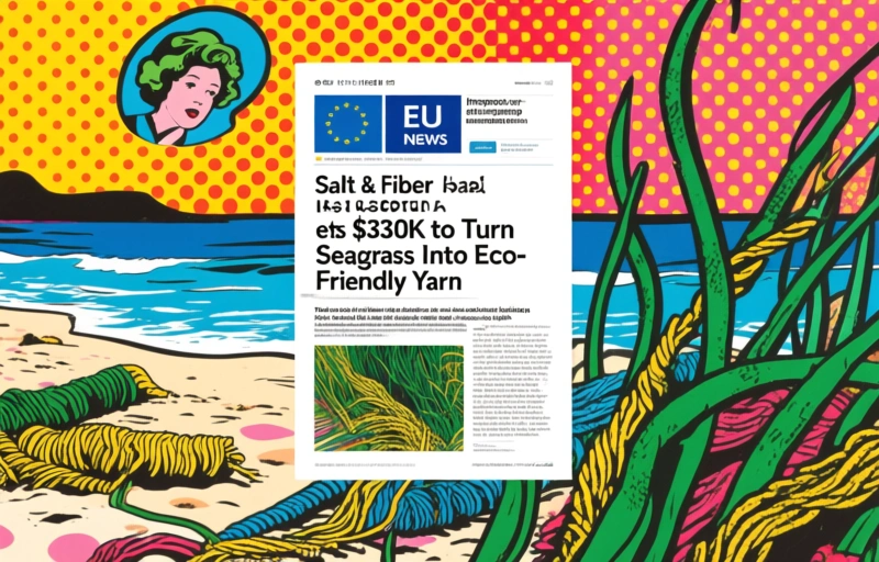 Salt & Fiber Nets $330K to Turn Seagrass Into Eco-Friendly Yarn
