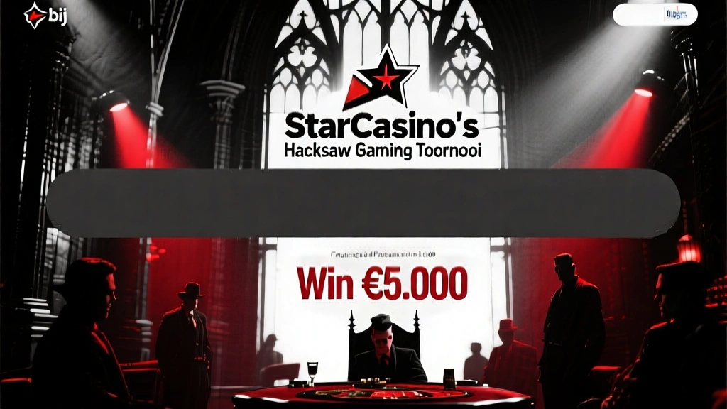 Win €5.000 bij Starcasino's Hacksaw Gaming Toernooi