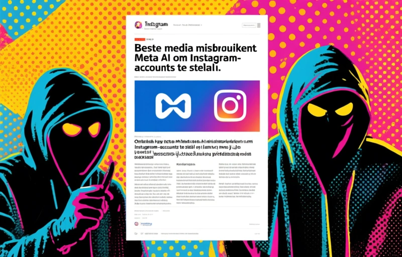 Hackers misbruikten Meta AI om Instagram-accounts te stelen