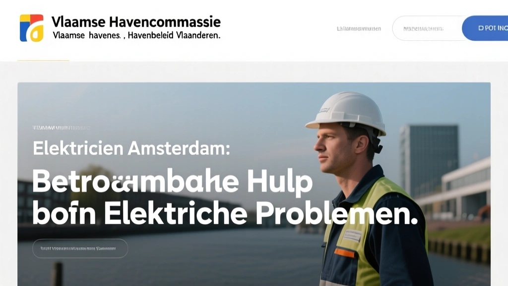  Elektricien Amsterdam: Betrouwbare Hulp bij Elektrische Problemen