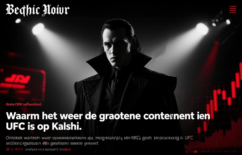 Waarom het weer de grootste concurrent van UFC is op Kalshi