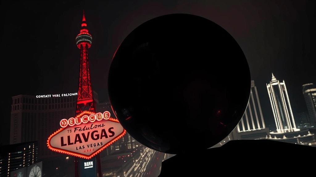 Waghalsiger Kletterer erklimmt die Sphere in Las Vegas