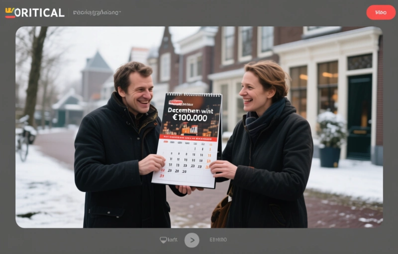 Waddinxveen wint €100.000: Decemberkalender succesverhaal
