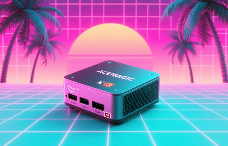ACEMAGIC Retro X3 Mini-PC: Ryzen 7 Power in Compact Form