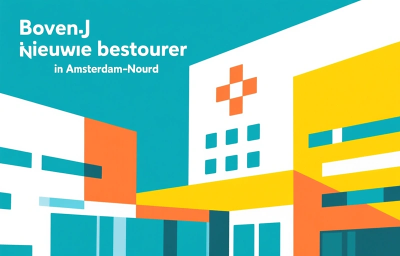 Visuele weergave van Nieuwe bestuurders voor BovenIJ, Erasmus MC en Kwadrant