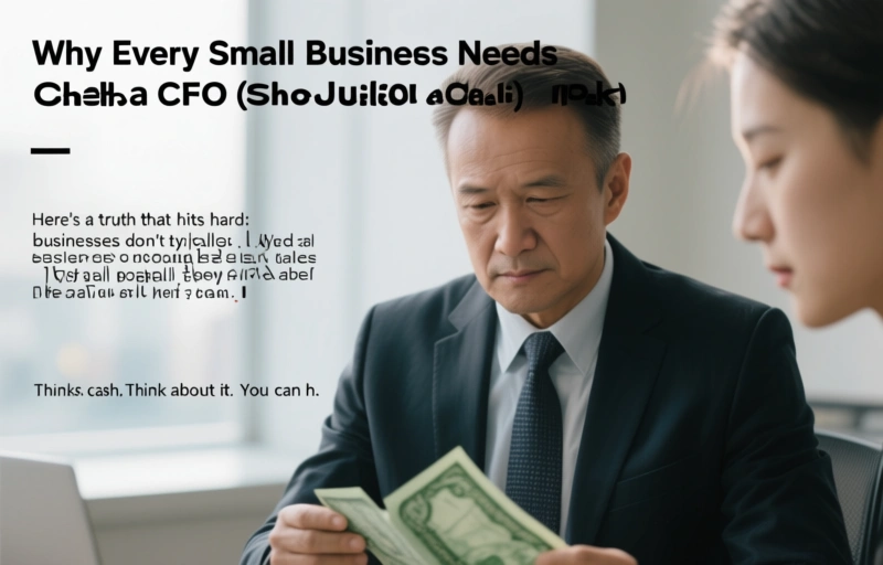 Visual representation of Why Every Small Business Needs a CFO (Not Just an Accountant)