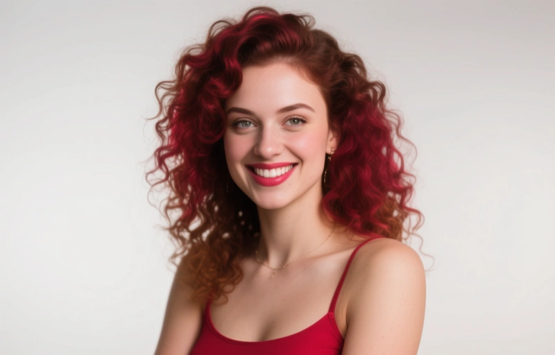 Visuelle Darstellung von CurlyRouge auf StripChat