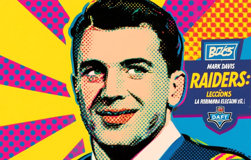 Mark Davis y los Raiders: Lecciones de la primera elección del draft