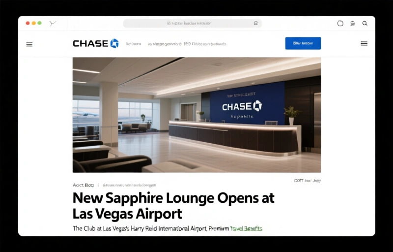 New Sapphire Lounge Opens at Las Vegas Airport
