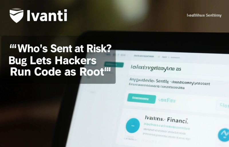 Visual representation of Ivanti Sentry Bug Lets Hackers Run Code as Root