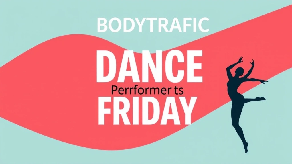 BODYTRAFFIC Contemporary Dance Company Performs This Friday