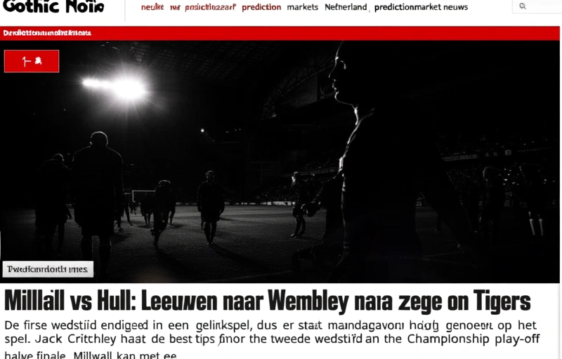 Millwall vs Hull: Leeuwen naar Wembley na zege op Tigers
