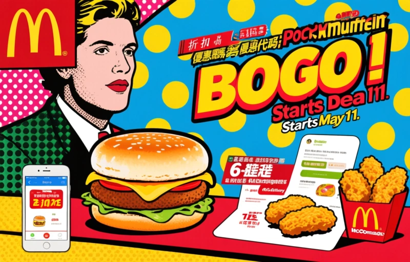 McDonald's Pork McMuffin BOGO Deal Starts May 11