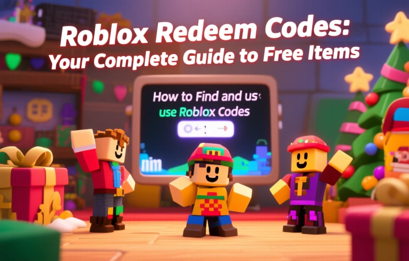 Visual representation of Roblox Redeem Codes