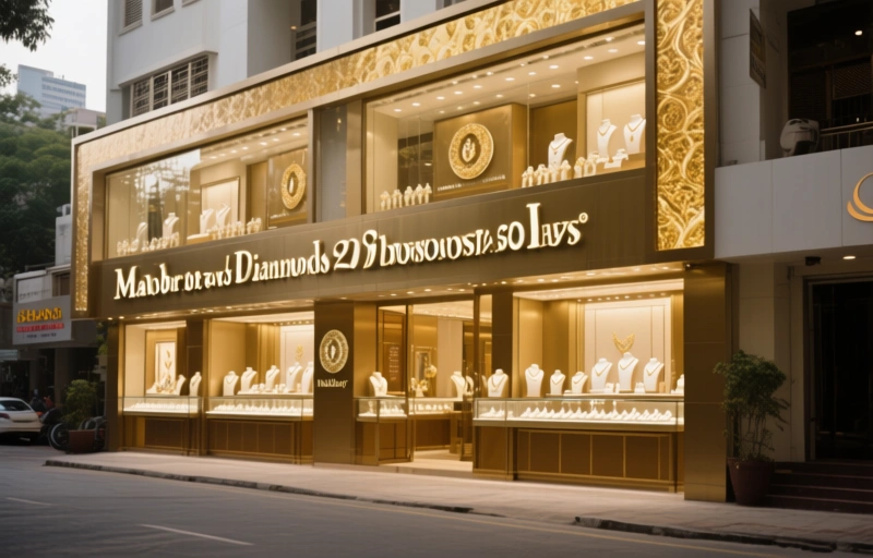 Visual representation of Malabar Gold & Diamonds Rapid Expansion