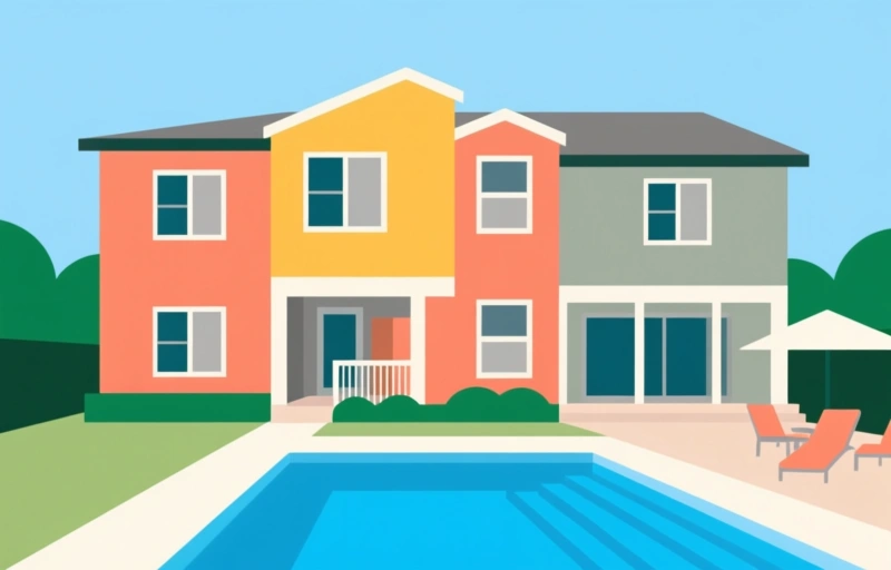 Westwood Gardens Townhome: 3BR with Screened Pool & Patio