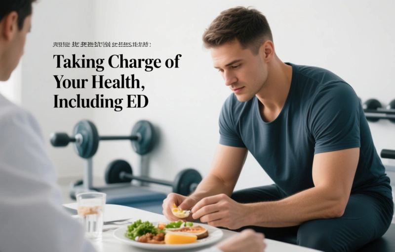 Visual representation of Taking Charge of Your Health, Including ED