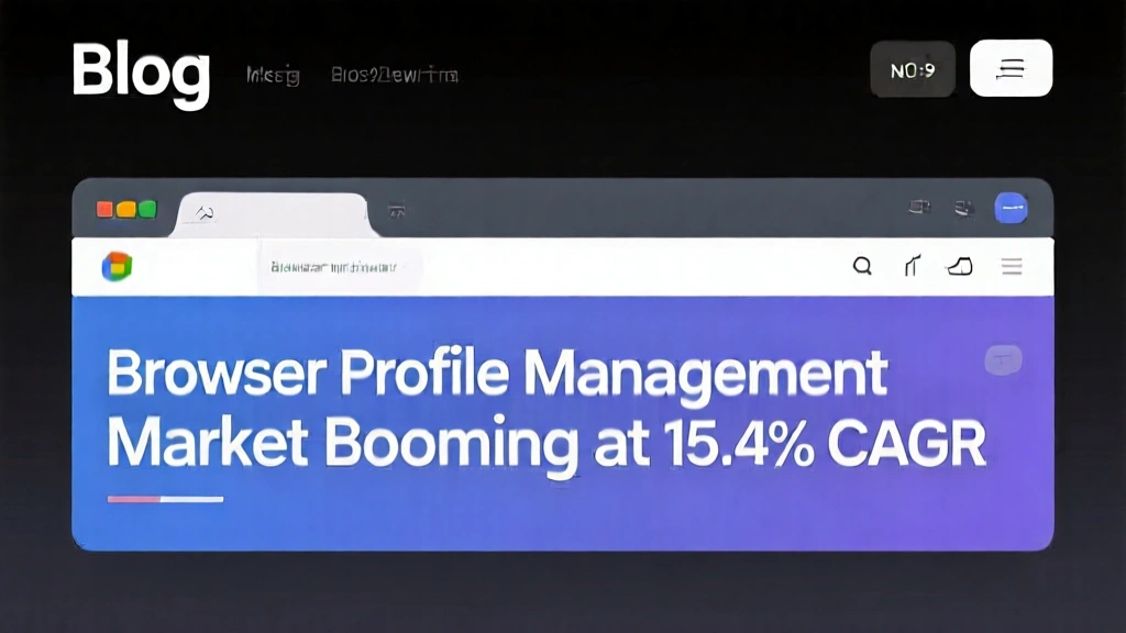 Browser Profile Management Market Booming at 15.4% CAGR