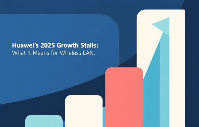 Huawei's 2025 Growth Stalls: What It Means for Wireless LAN