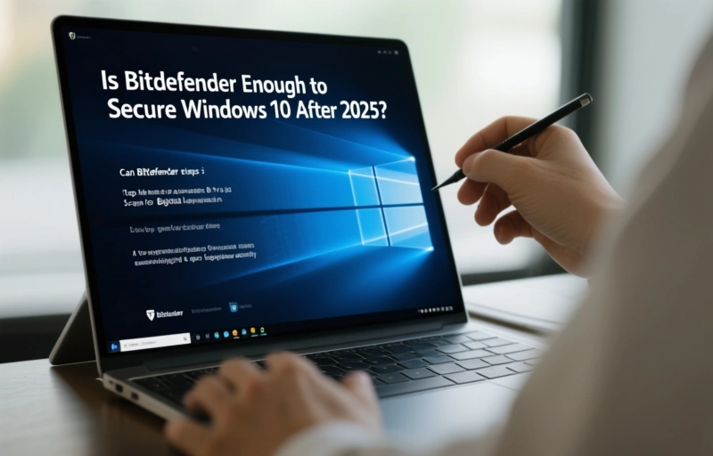 Visual representation of Is Bitdefender Enough to Secure Windows 10 After 2025?