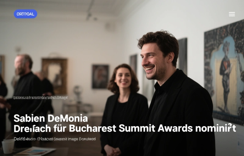 Sabien DeMonia: Dreifach für Bucharest Summit Awards nominiert