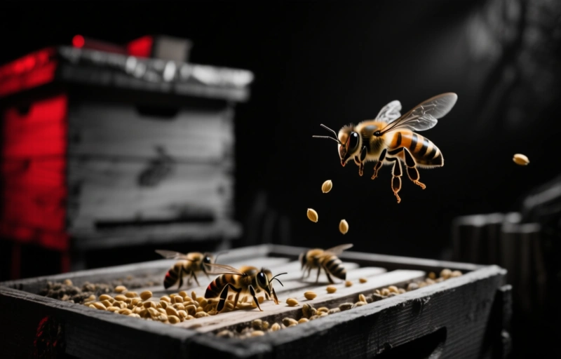 Bees' pollen hunt as tiring as flight takeoff, study finds