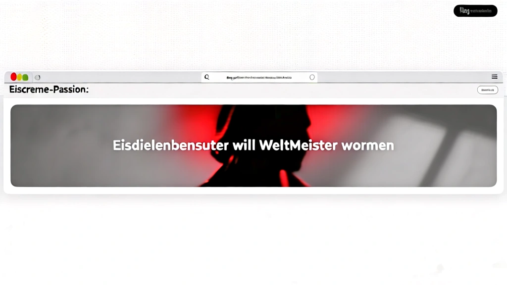 Eiscreme-Passion: Eisdielenbesitzer will Weltmeister werden