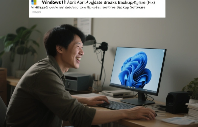 Windows 11 April Update Breaks Backup Software (Fix)