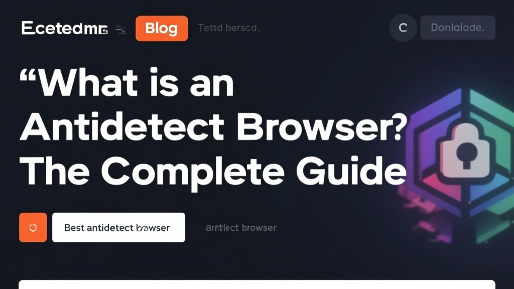 What is an Antidetect Browser? The Complete Guide