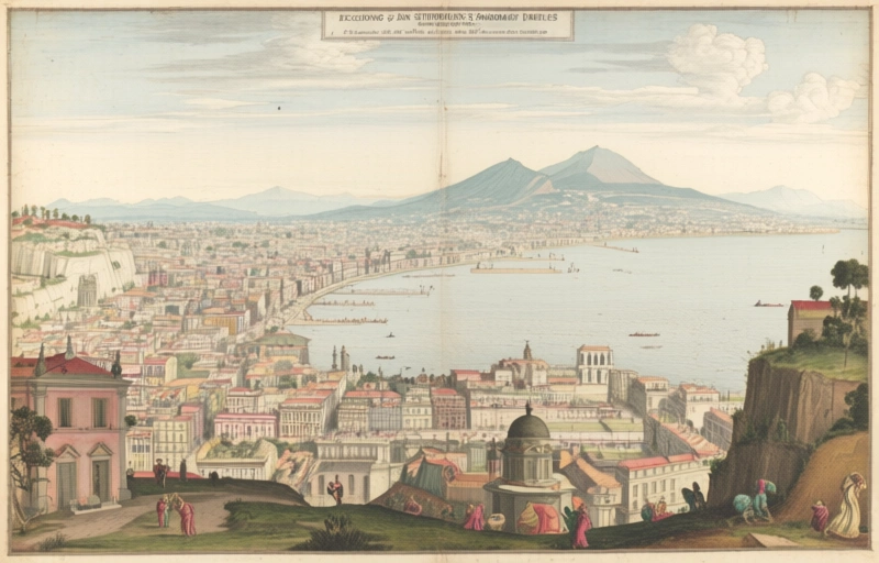 Visual representation of Decoding Jan van Stinemolen's Panorama of Naples