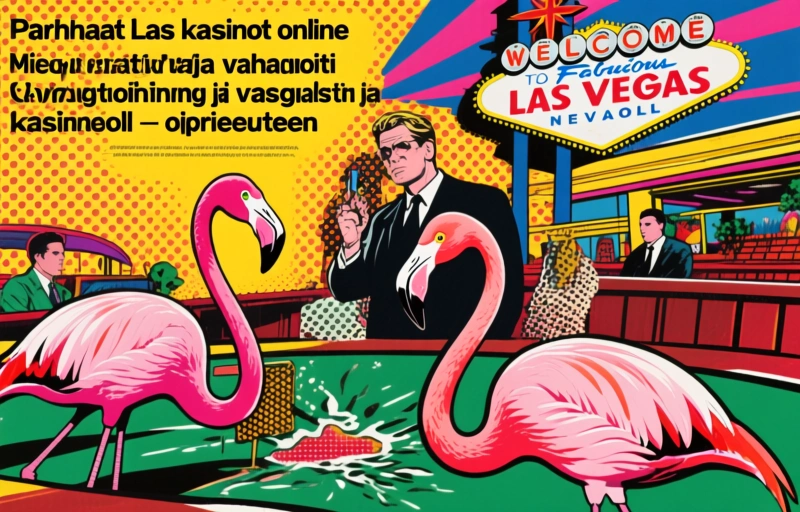 Mies varasti ja vahingoitti flamingoja Vegasin kasinolla – oikeuteen