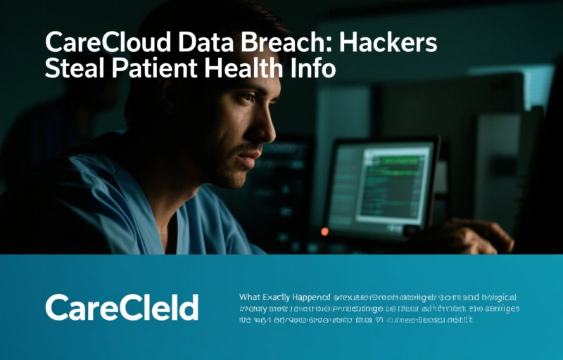 Visual representation of CareCloud Data Breach