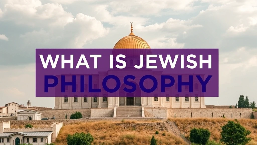 What Is Jewish Philosophy? A Deep Dive Into Questions That Shape Faith