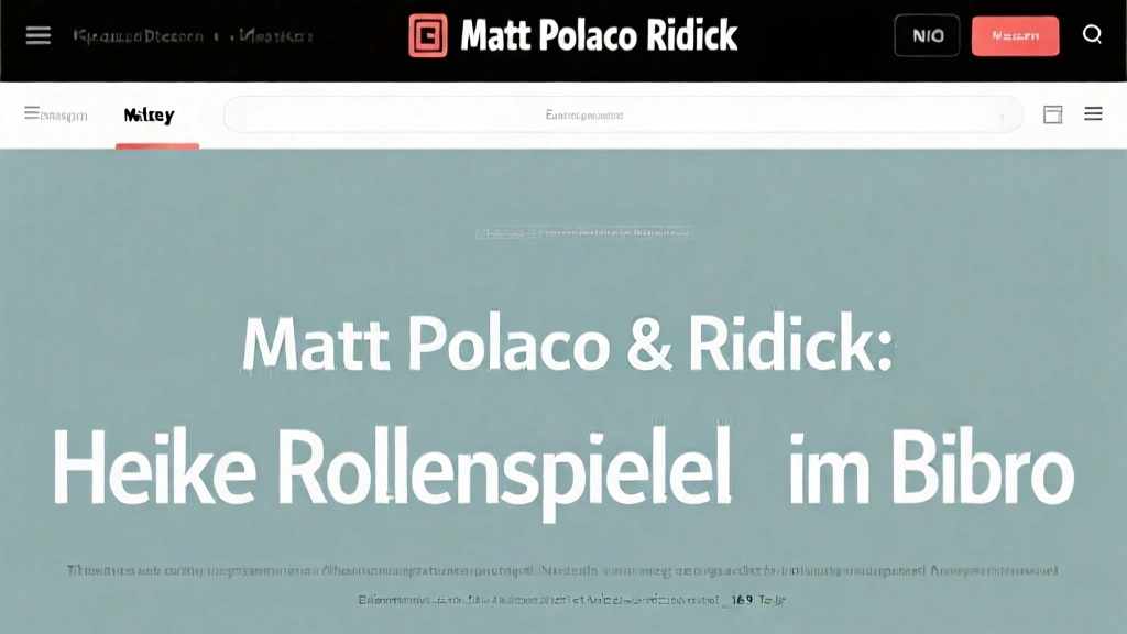 Matt Polaco & Ridick: Heiße Rollenspiele im Büro