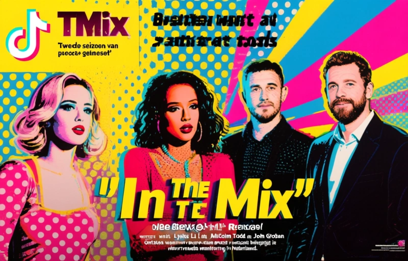 Tweede seizoen van TikTok-podcast 'In The Mix' gelanceerd