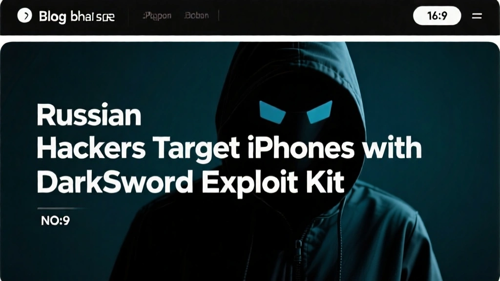 Russian Hackers Target iPhones with DarkSword Exploit Kit