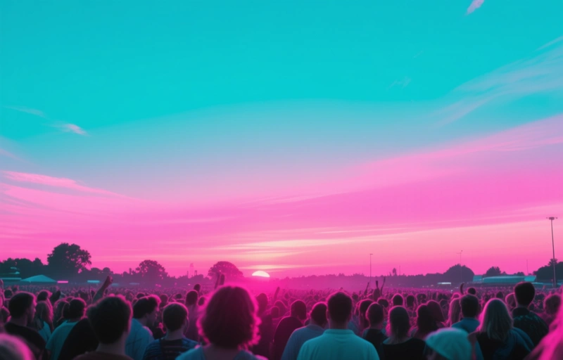 Visuele weergave van Succesvolle opening supermarkt