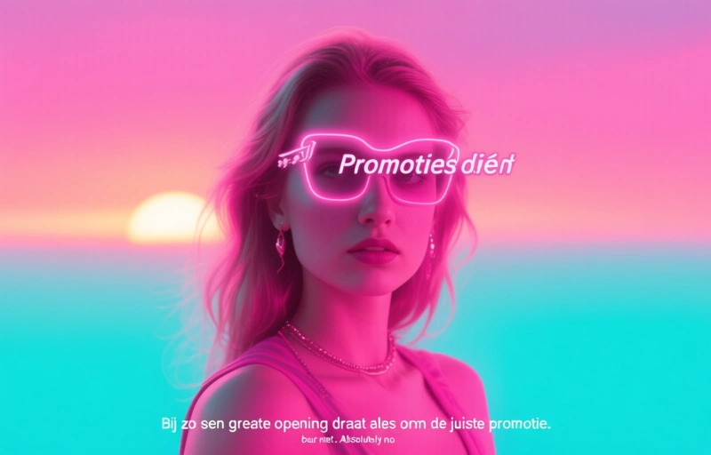 Visuele weergave van Succesvolle opening supermarkt