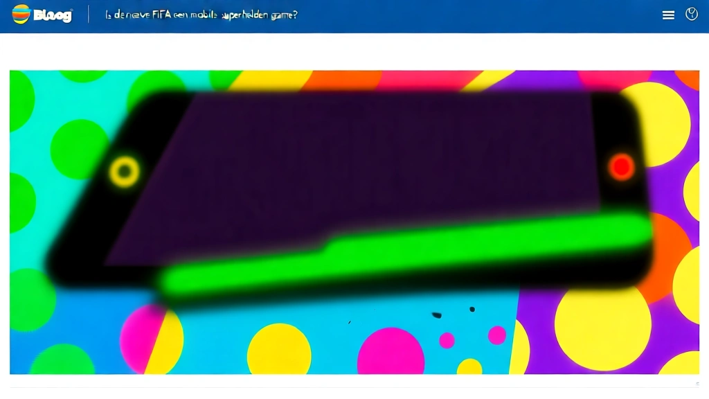 Is de nieuwe FIFA een mobiele superhelden game?