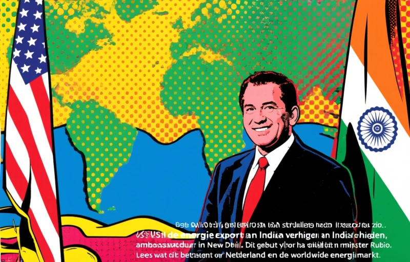 VS wil energie-export naar India stimuleren tijdens bezoek Rubio