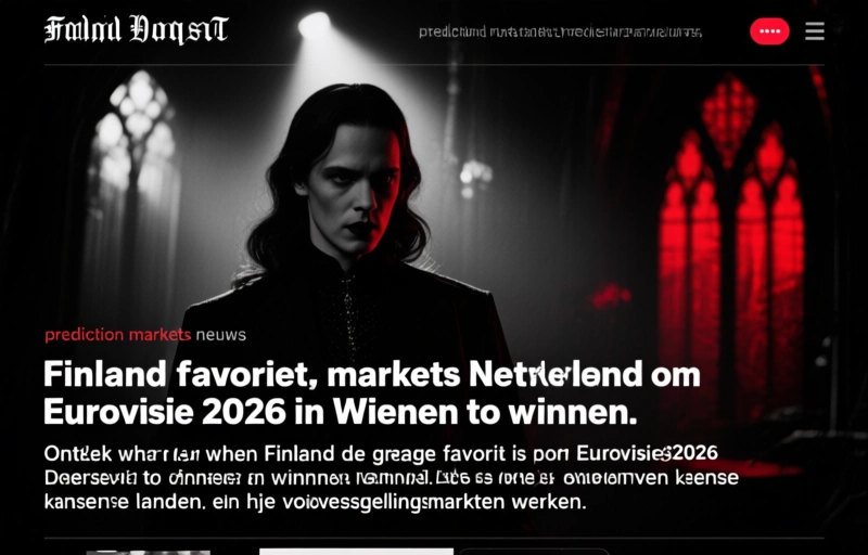 Finland favoriet om Eurovisie 2026 in Wenen te winnen