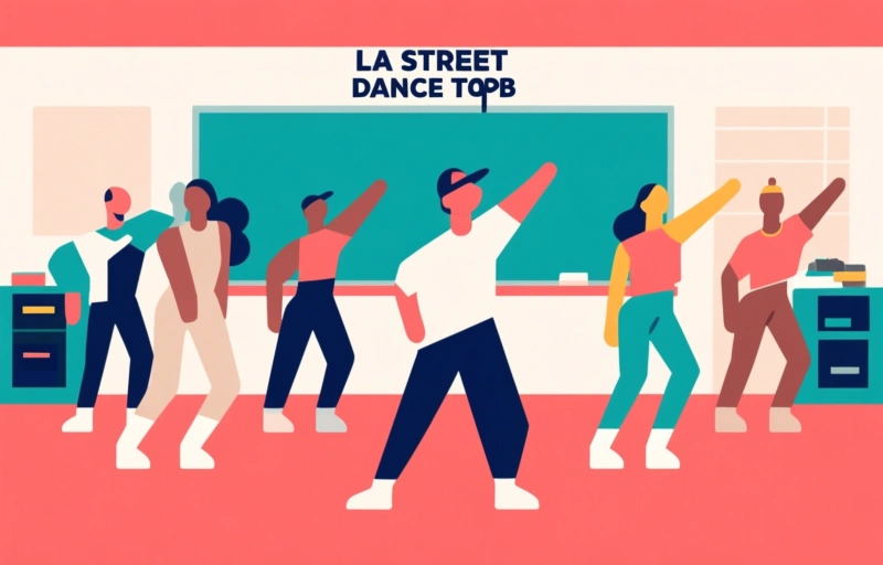 LA Street Dance Troupe Energizes CSULB Dance Class