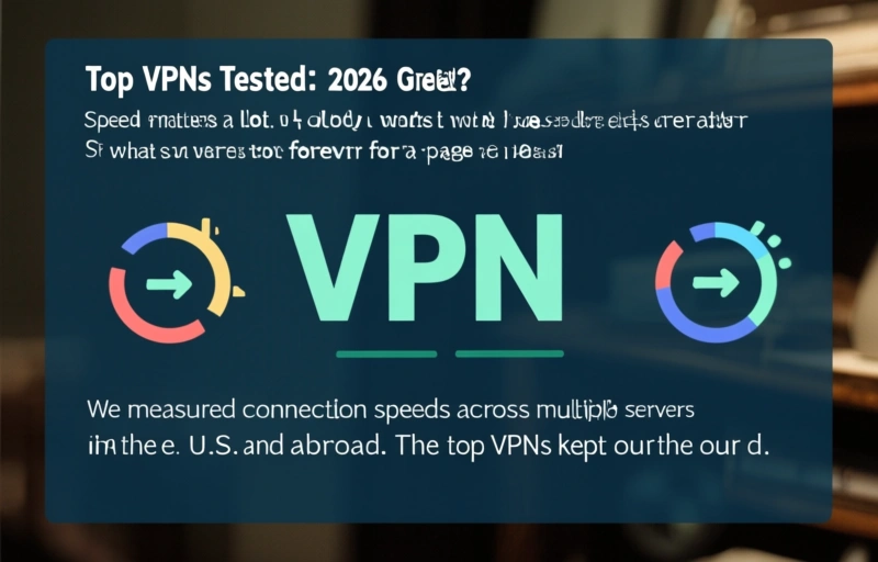 Visual representation of Top VPNs Tested