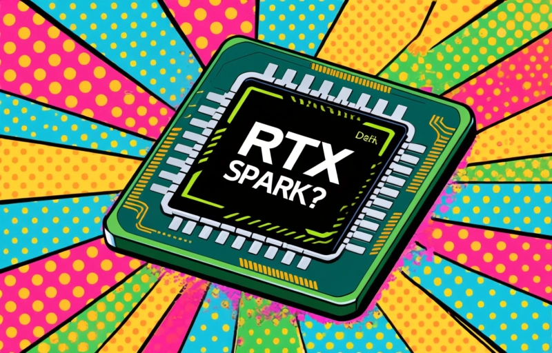 Visuele weergave van Nvidia RTX Spark