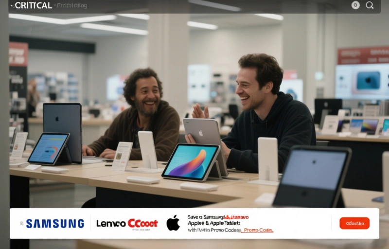 Save on Samsung, Lenovo & Apple Tablets with Cdiscount Promo Codes