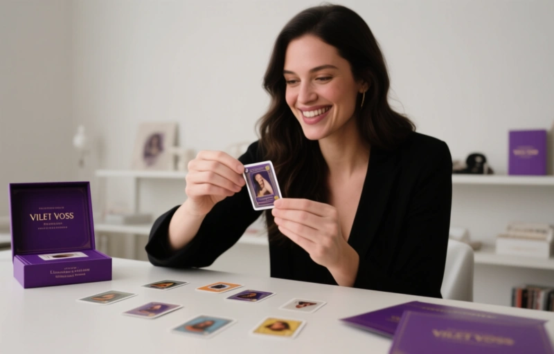 Violet Voss Launches Exclusive Trading Card Collection