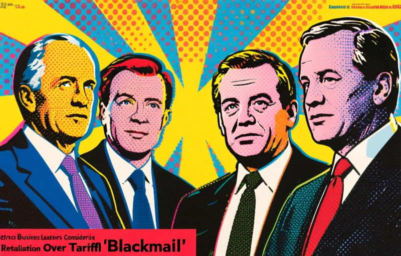 EU Business Leaders Considered Retaliation Over Tariff 'Blackmail'