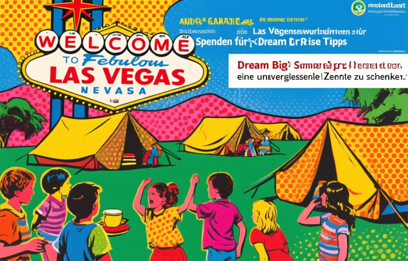 Las Vegas Camp: Spenden für Dream Big Sommerlager