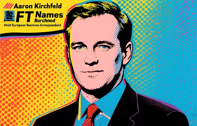 FT Names Aaron Kirchfeld Chief European Business Correspondent